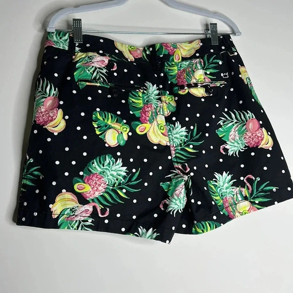 Crown & Ivy Caroline Shorts for Women | Black with polka dots tropical print |10 - Picture 5 of 6